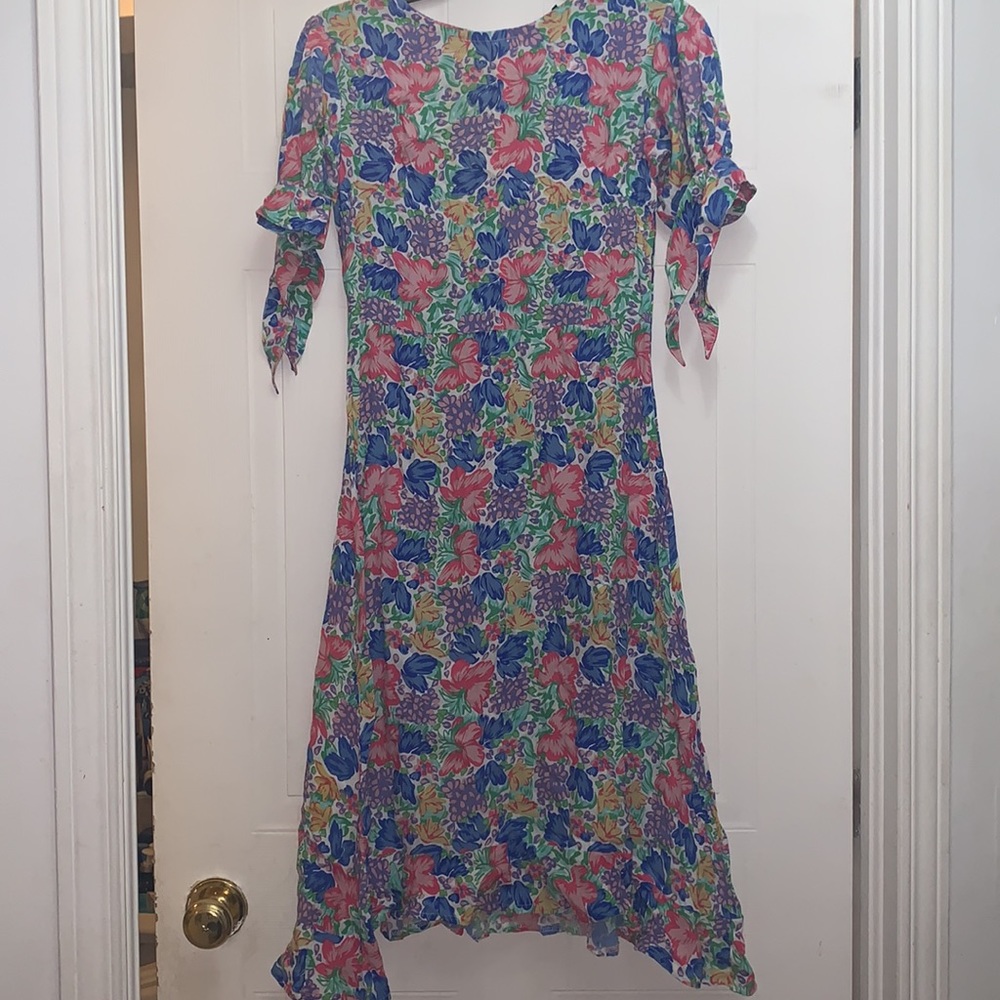 Faithful the Brand | Emília floral midi Dress NEW - Picture 3 of 6